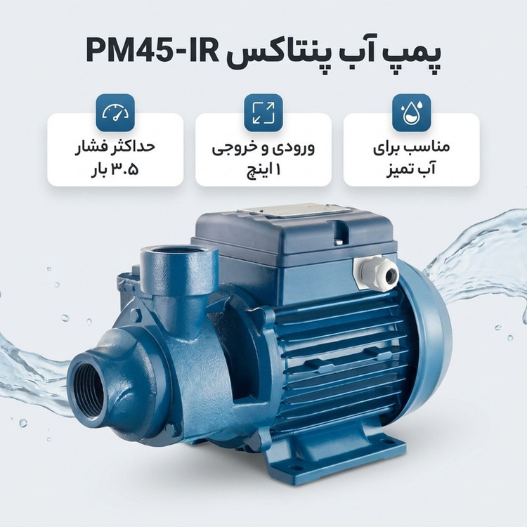 پمپ آب پنتاکس مدل PM45-IR