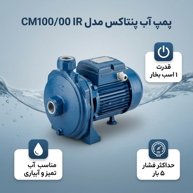 پمپ آب پنتاکس مدل CM100/00 IR اصلی